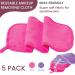 SCRUBIT Makeup Remover Cloth - Eco-Friendly Microfiber Cleansing Towels for All Skin Types - Gentle Exfoliation - Pack of 5 Reusable Makeup Eraser Cloths - Buy Online on GoSupps.com