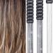 Pack of 14 Pcs Clip in Hair Tinsle Kit 18.5 Inch Glitter Tinsel Hair Extension with Clips on Heat Resistant Fairy Hair Sparkle Strands for Women Girls Kids Festival Hair Accessories(Black)