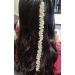 Handmade White Plastic Gajra Veni Garland for Hair - Set of 12 | 13 Inch Long | Freebie Included - Buy Online on GoSupps.com
