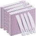 200 Pcs 4 Styles Nail Files Bulk 100/180 Grit Double Sides Professional Reusable Emery Board Nail Files for Acrylic Nails Manicure Tools Suit for Home Salon