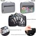 Large Portable Travel Brooch Pin Carrying Case with Zipper Pockets - Grey | Pins Storage Organizer for Enamel Lapel Pins - Holds Up to 250 Pins - Buy Online on GoSupps.com
