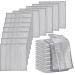 12 PCS Wire Dishwashing Rag Multipurpose Wire Dishwashing Rags for Wet and Dry Reusable Non Scratch Wire Dish Washing Rag Wire Dish Cloths for Kitchen Bathroom for Dishes Sinks Counters Stove Tops