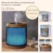 Zen'ar me Elipsia Essential Oil Diffuser | Ultrasonic Aromatherapy & LED Bamboo Metal Design | International Shipping - Buy Online on GoSupps.com