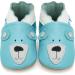 Blue Bear Baby Shoes: Soft Sole Leather Toddler Shoes for Baby Girl & Boy 0-6 Months - Buy Online on GoSupps.com