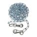 Heavy Duty Dog Runner Chain Dog Tie Out for Medium to Large Dogs Weld Steel Chain Dog Leash Chain 520lbs Capacity for Dogs Up to 85LBS (10FT) Silver