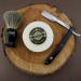 Haryali London 3 Pc Shaving Kit with Cut Throat Razor, Super Badger Hair Brush, and Shaving Soap - Black Color - Unique Gift Set - Buy Online on GoSupps.com