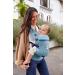 Ergobaby Adapt Baby Carrier - Slate Blue SoftTouch Cotton | 3 Position Ergonomic Newborn Belly & Back Carrier - Buy Online on GoSupps.com