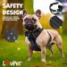 Lovpet Dog Harness for Small Dogs & Puppies | No-Choke Breathable & Reflective | Adjustable No-Pull Design | Soft & Comfortable | Includes Bag Rolls - Buy Online on GoSupps.com