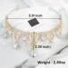 Tocess Princess Gold Tiara for Women - Crystal Rhinestone Crown for Bride, Wedding, Prom, Birthday - Ideal Gift - Buy Online on GoSupps.com