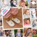 Soft Sole Baby Shoes for Boys and Girls | Leather Toddler Shoes for Baby's First Steps | 12-18 Months Daisy Design - Buy Online on GoSupps.com