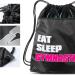 Kids Ninja Sports Gymnastics Drawstring Bag - 18 x 15 - For Youth Boys & Girls - Buy Online on GoSupps.com
