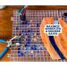 Creator's Waffle Grid 1-Pack - 100% USA Made Modular Surface for Glass Cutting & Small Parts - As Seen on HGTV/DIY Cool Tools Network - Ideal for Home, Office, and Shop Use - Buy Online on GoSupps.com