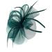 Ladies Large Feather Aliceband / Clip Fascinator Weddings Races Royal Ascot Hair Piece Womens Hat (Green) - Buy Online on GoSupps.com