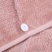 Super Absorbent Microfiber Hair Towel Cap - Coral Fleece Turban for Women | Quick Drying & No Frizz Hair Wrap - Ideal for Curly & Long Hair - Pink - Buy Online on GoSupps.com