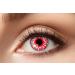 Eyecatcher 84065141-658 - Colored contact lenses 1 pair for 12 months red carnival Mardi Gras Halloween Bloodshot