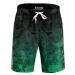 APTRO Men's Swim Trunks Long Swim Shorts Quick-drying Board Shorts Leisure Shorts with Inner Briefs XL Green