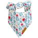 Remy+Roo Dog Bandanas 4-Pack - Elise Set | Premium Durable Fabric | Unique Shape | Adjustable Fit | Large Size - Buy Online on GoSupps.com