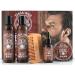 Ultimate Beard Care Conditioner Kit - Beard Grooming Set for Men with Wash, Oil, Balm, Comb - Sandalwood Scent - Buy Online on GoSupps.com