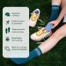 Fulton Women's Shock Absorbing Insoles with High Impact Arch Support - Custom Molding Cork Inserts for Plantar Fasciitis Relief - Women's Size 8 - Buy Online on GoSupps.com