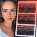 Buy Winifred Individual Cluster Eyelash Extensions - 40D 50D 60D Natural Lash Clusters | Wispy DIY 360pcs (8-18mm) - International Shipping Available - Buy Online on GoSupps.com