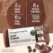 Simply Protein - Espresso Chocolate Energy Bites 12 Bars - Plant Based Caffeinated Squares - 55mg Caffeine - Energy Boost - 8g Protein 2g Sugar 6g Fibre 120 Calories - Vegan Gluten Free Non GMO Espresso Chocolate 360 g (Pack of 1) - Buy Online on GoSupps.com