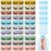 30 Pairs 10 Styles Mixed Eyelashes Reusable Faux Mink Lashes Natural to Dramatic 3D False Eyelashes Handmade Soft Fake Eyelashes Pack with Portable Boxes
