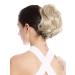 WIG ME UP 1028-V-22 | Short Wavy Blonde Hairpiece Braid Ponytail (20 cm) - Voluminous Ash Blonde Style for International Shipping - Buy Online on GoSupps.com