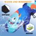 FAYHIJUN Waterproof Kids Mittens - Winter Thermal Fleece Lined Gloves for Boys and Girls (Blue, Age 4-6) - Buy Online on GoSupps.com