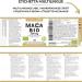 Organic Maca Capsules 500mg - 180 Capsules | Gelatinised Peruvian Maca Root | Vegetarian & Vegan Friendly - NaturaleBio - Buy Online on GoSupps.com