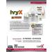 CoreTex IvyX Pre Contact & Post Contact Towelette Combo Wallmount Box (50 Count) - Pack of 25 Pre Contact Solution Towelettes & 25 Post Contact Cleanser Towelettes - Buy Online on GoSupps.com