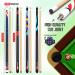 ProSniper Pool Cue Set - 4 Canadian Maple Wood Cues with Chalk - Durable & Unique Design for Professional Billiard Players - Buy Online on GoSupps.com