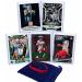 Rob Gronkowski (5) Assorted Football Cards Bundle - New England Patriots Trading Cards