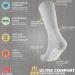 NevEND Non Skid Diabetic Cotton Crew Hospital Socks - 6 Pairs, Grey - Physicians Approved, Non Binding Top for Health Circulation - Buy Online on GoSupps.com