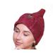 Ger3as 7 Colors Sauna Hat Women and Men 100% Cotton with Embroidery Wellness Hat Premium Quality Bordo
