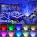 Galaxy Light Projector with Remote Control | 10 Color Changing LED, Bluetooth Speaker, Timer | Baby Room Decor & Festival Gift - White - Buy Online on GoSupps.com