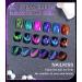9D Cat Eye Gel Polish Set - Holographic Magic Galaxy Chameleon Effect - 6PCS - Buy Online on GoSupps.com