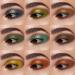 Ruby Kisses Mint Gum Eyeshadow Palette - 9 Shades Matte Shimmer Metallic Highly Pigmented Eye Makeup - Buy Online on GoSupps.com