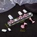 2 Sets Acrylic Nail Display Stand - Magnetic Nail Practice Holder for DIY Manicure (Pink & Silver) - Buy Online on GoSupps.com