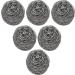 SCRUBIT 6 Pack Stainless Steel Scourers - Kitchen Scrubber Pads for Dishes, Pots, Pans, Ovens - Tough Cleaning Solution - Buy Online on GoSupps.com