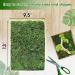 DUSPRO Moss Mat 2Pcs - Self Stick Moss for Crafts & Decor - 13x9.5 Inches - Ideal for Moss Wall Decor & Wedding Party - Green Sheet Moss - Buy Online on GoSupps.com