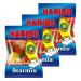 HARIBO Haribo Star Mix Mini pack of 3 rubber candies Baby Bears Rubber Wine Rubber Fruit with Sugar Mousse in a bag Pouch 200g