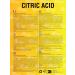 FertilTech Acide Citrique Monohydrat 1 kg E330 Qualit Alimentaire 100% Pur Pour Usages Alimentaires Cuisine et P tisserie Convient Aussi au Nettoyage Naturel Vegan - Buy Online on GoSupps.com