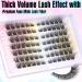 Fluffy Lash Clusters | Mink Cat Eye Eyelash Extensions | Thick Volume DIY Individual Lashes (8-14mm) by Winifred - Buy Online on GoSupps.com