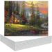 FIXSMITH Painting Canvas Panels 8x10 Inch Super Value 12 Pack - 100% Cotton Primed Acid Free Artist Canvas Boards for Professionals, Hobby Painters, Students & Kids - Buy Online on GoSupps.com