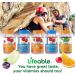 Lifeable Calcium 500mg with Vitamin D3 1000IU Gummies | Bone Strength Supplement for Men & Women | Gluten-Free & GMO-Free | 60 Count - Buy Online on GoSupps.com