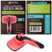 Raw Paws Self-Cleaning Slicker Brush for Dogs & Cats - Dematting & Deshedding Tool - Cat & Dog Shedding Brush - Buy Online on GoSupps.com