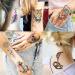 VANTATY Watercolor Animal Temporary Tattoos Set - 31 Sheets, 96+ PCS Realistic Waterproof Tattoo Stickers for Women, Men, and Kids - Buy Online on GoSupps.com