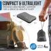 Inflatable Camping Pillow - Ultralight & Compressible - Gray - Buy Online on GoSupps.com