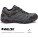 HI-TEC Ravus WP Low Waterproof Hiking Shoes for Men - Lightweight Breathable Trekking Shoes - Sizes 7-15, Medium & Extra Wide - Dark Grey - Buy Online on GoSupps.com