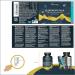 Electrolyte Complex | Mineral Salts | Magnesium + Calcium + Potassium | With Vitamin B | Cramps and Muscle Fatigue | No Additives | 120 Capsules | Vegan | Vegavero  - Buy Online on GoSupps.com
